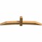 Ekena Millwork Bellingham Rough Sawn Timber Gable Bracket, Western Red Cedar, 96"W x 24"H x 6"D x 6"F, 6/12 Pitch GBW096X24X0606BEL00RWR - alternate 3